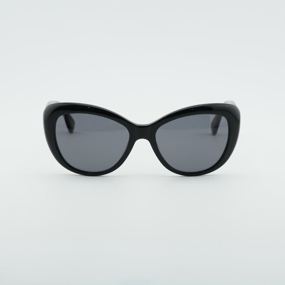 Kate Spade EMMALYNN/S 0807 M9 Sunglasses Black Cat Eye Frame, Polarized Lenses main image 8